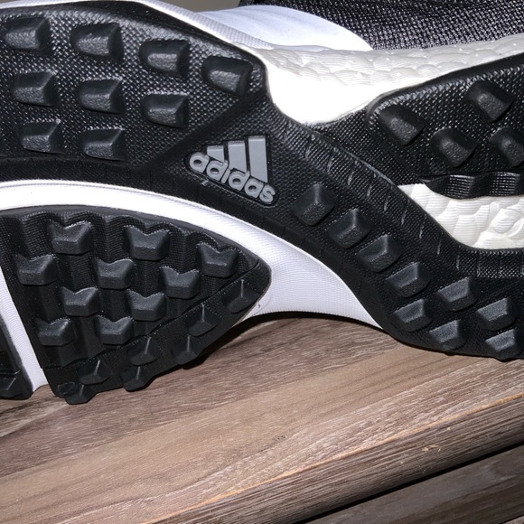 Adidas White & Gray Boost ADI Power sneaker { Never Worn } - Picture 9 of 10